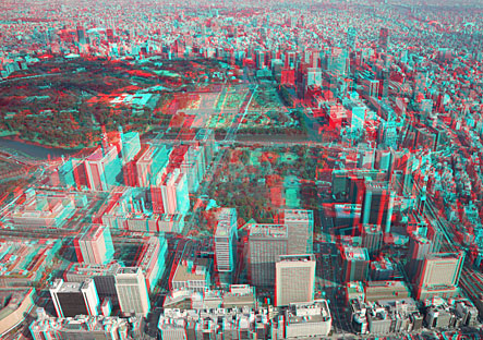 3D Aerophotograph of TOKYO
